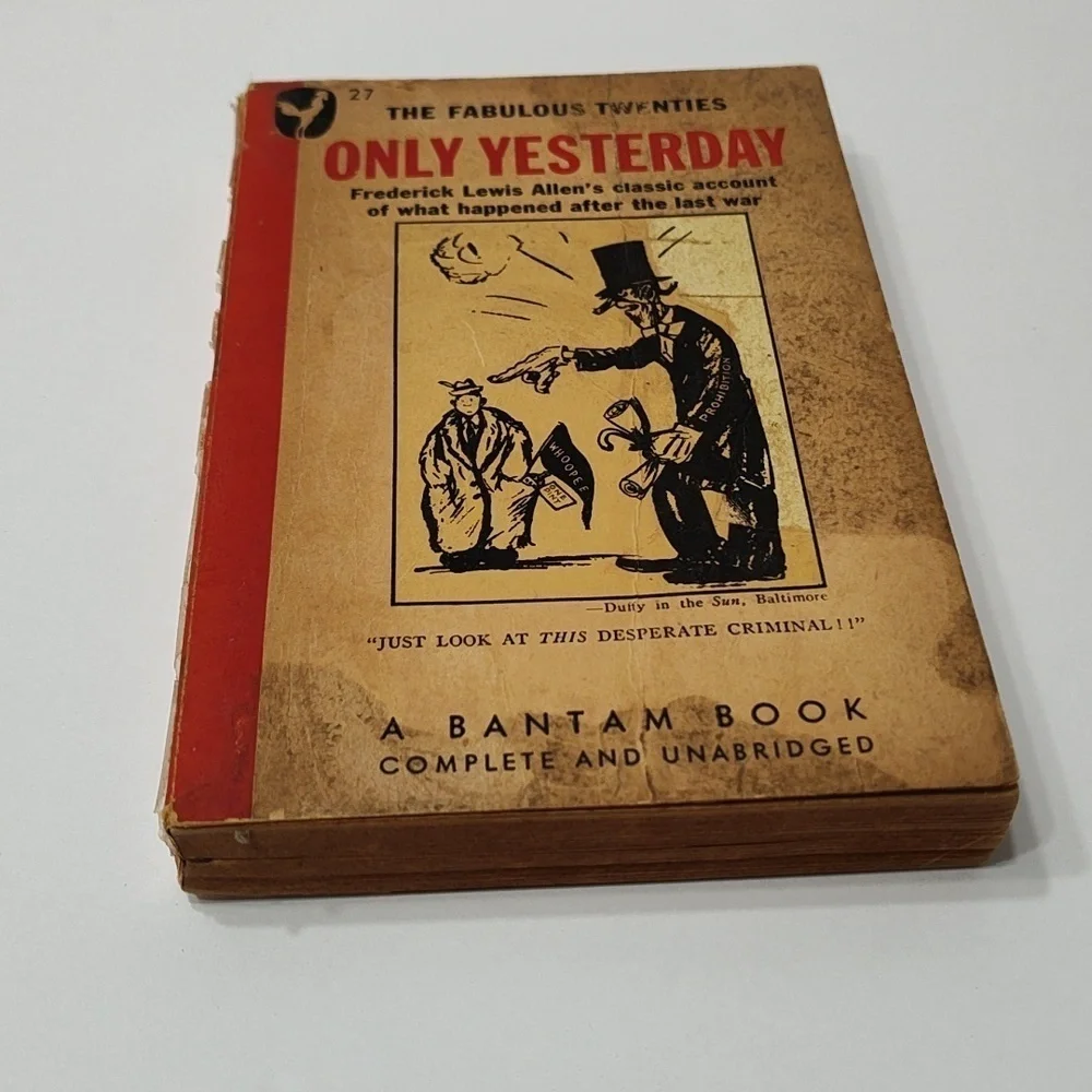 Vintage 1946, Paperback, Only Yesterday, book. - Picture 1 of 6